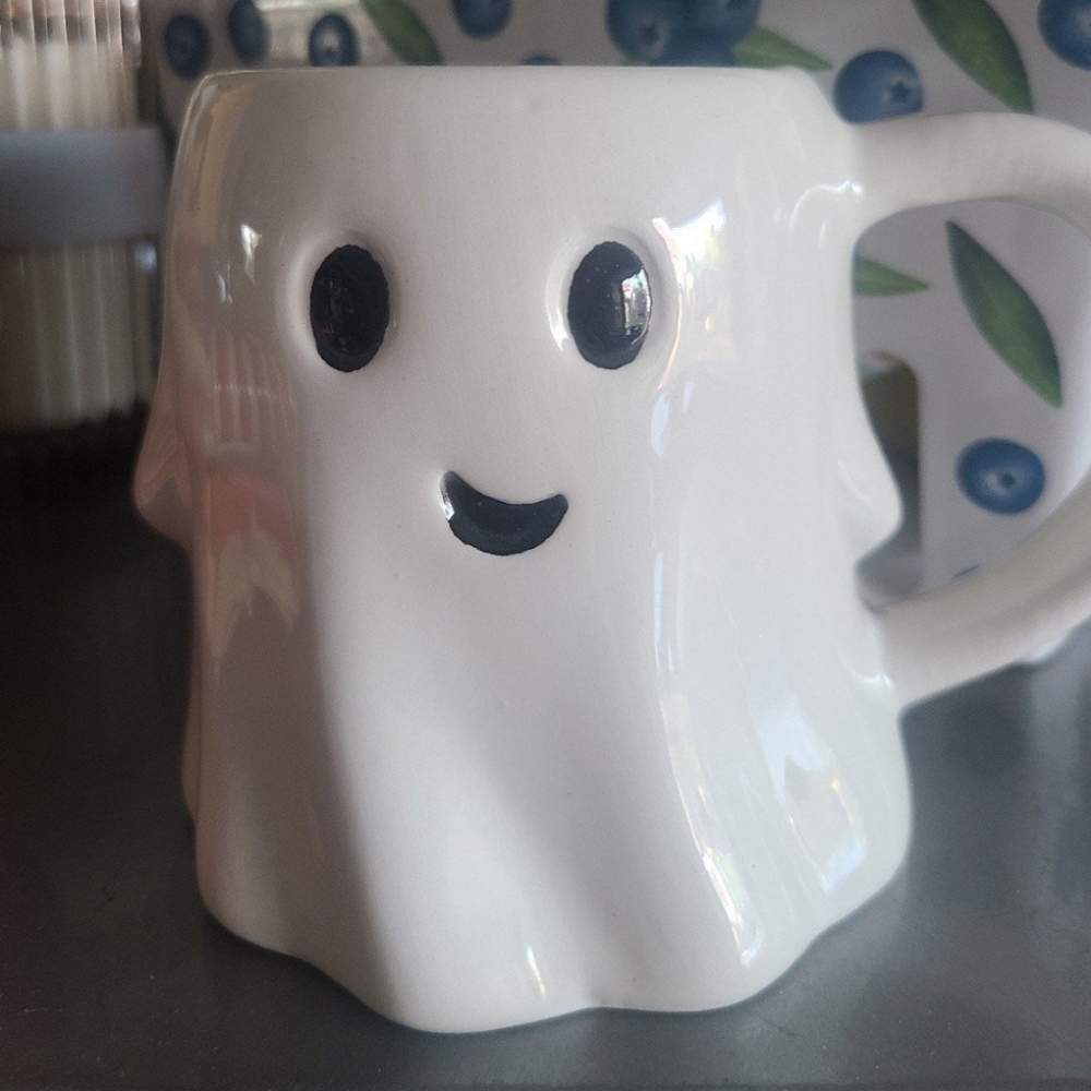 Ghost Mug coffeemug coffee cup Halloween NEW